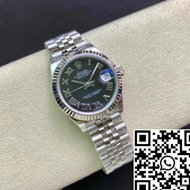 Steel Stainless 31MM Datejust EW M278274-0002 Factory Rolex 1125